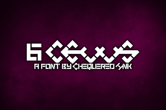 6 Cells: A Display Font That Elevates Campaign Typography