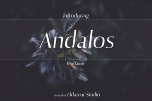 Andolas: A Timeless Font for Elegant Editorial Design