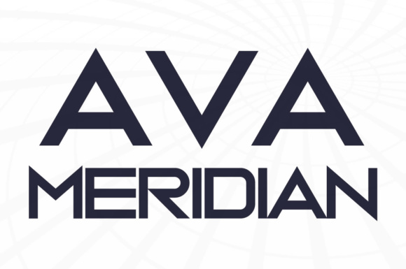 Ava Meridian: A Sharp and Classy Display Font for Editorial Elegance