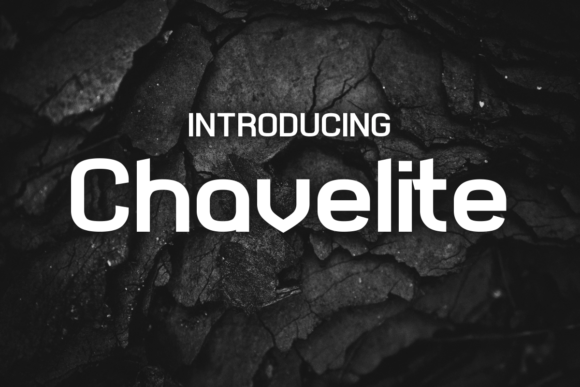 Chavelite: A Modern Display Font for Bold Brand Campaigns