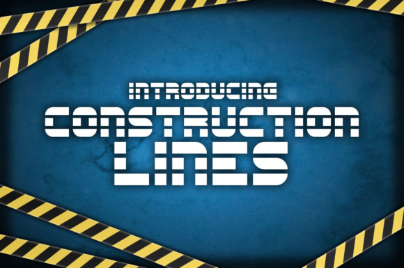 Construction Lines Font: Bold Typography for Impactful Branding and Campaigns