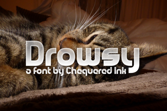 Drowsy: A Display Font for Elegant Editorial Design and Digital Publishing