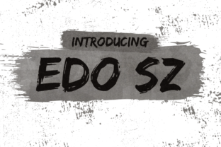 Edo SZ: A Stylish Font for Small Business Branding