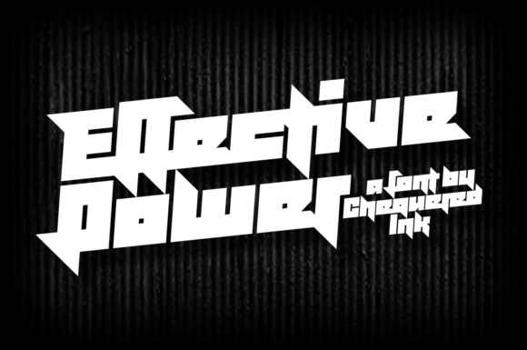 Effective Power: A Display Font That Elevates Editorial Design