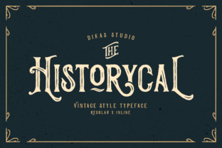 Historycal: A Vintage-Inspired Display Font That Elevates Editorial Design
