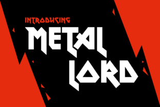 Metal Lord: The Rock N Roll Font That Powers Bold Campaign Visuals