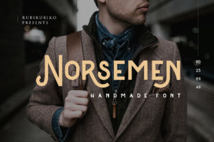 Norsemen: A Bold Display Font for Modern Design Projects