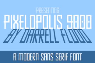 Pixelopolis 9000: The Futuristic Display Font for Bold Digital Campaigns