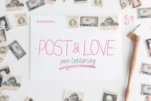 Post Love: A Handwritten Font That Elevates Branding and Packaging Design