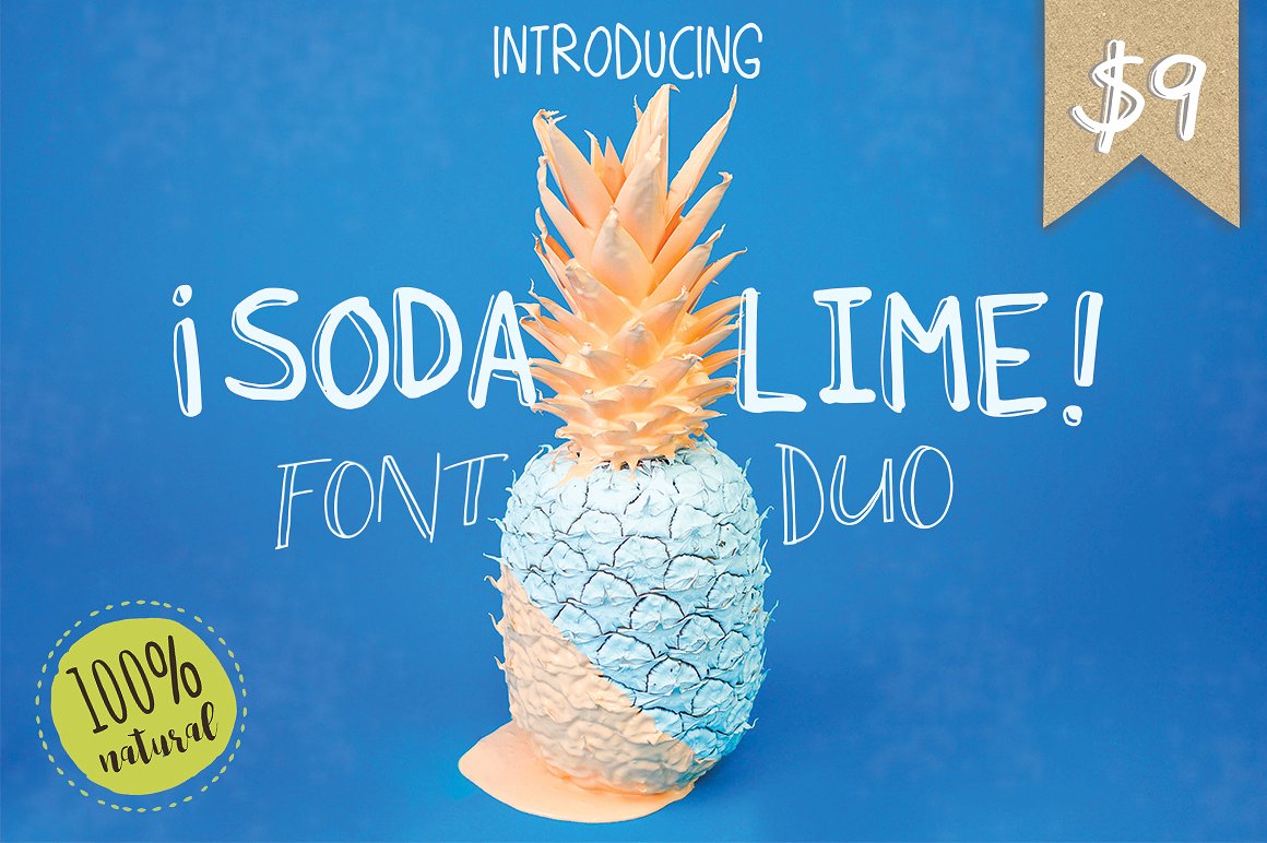 Soda Lime: A Fun and Happy Display Font for Bold Campaign Designs