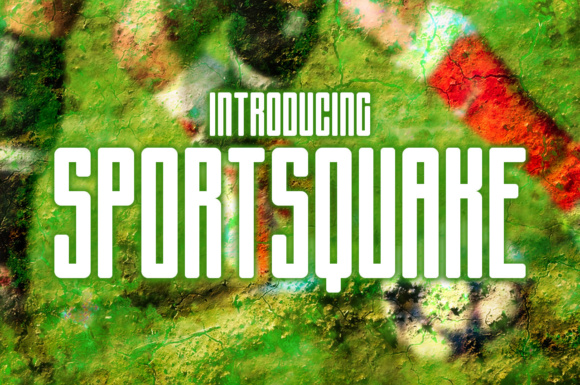 Sportsquake: A Bold New Sports Font for Dynamic Editorial Design