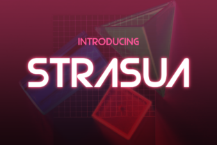 Strasua: A Sleek Display Font for Modern Branding