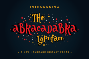 The Abracadabra Typeface: A Handmade Display Font for Scroll-Stopping Marketing Design