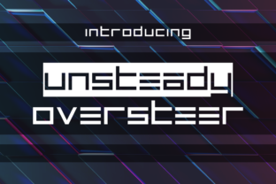 Unsteady Overseer: A Futuristic Font for Scroll-Stopping Digital Campaigns